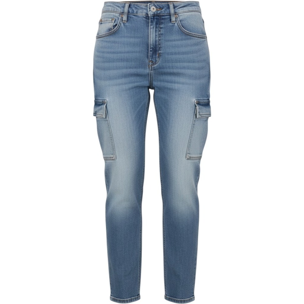 AGOLDE Cooper Cargo Jeans 26 Light Blue High Rise Utility A9120-1535
